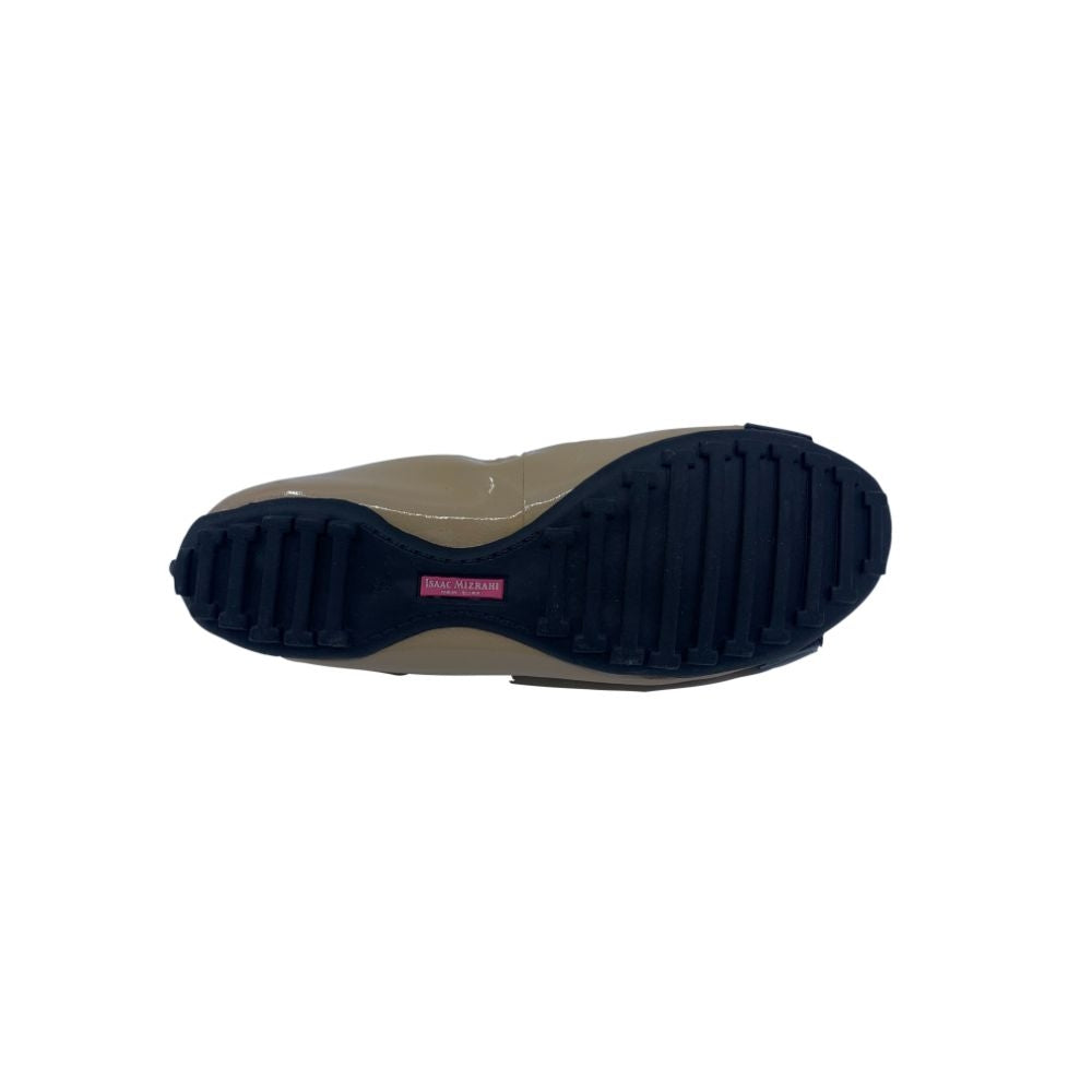 Frine Nude Patent Leather Isaac Mizrahi Ballet Flats