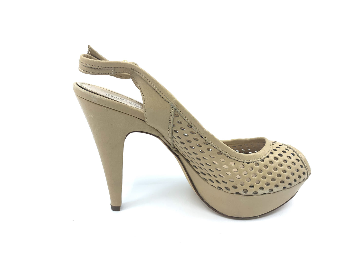 4075 Belfagor Nude Gastone Lucioli Slingback Pumps