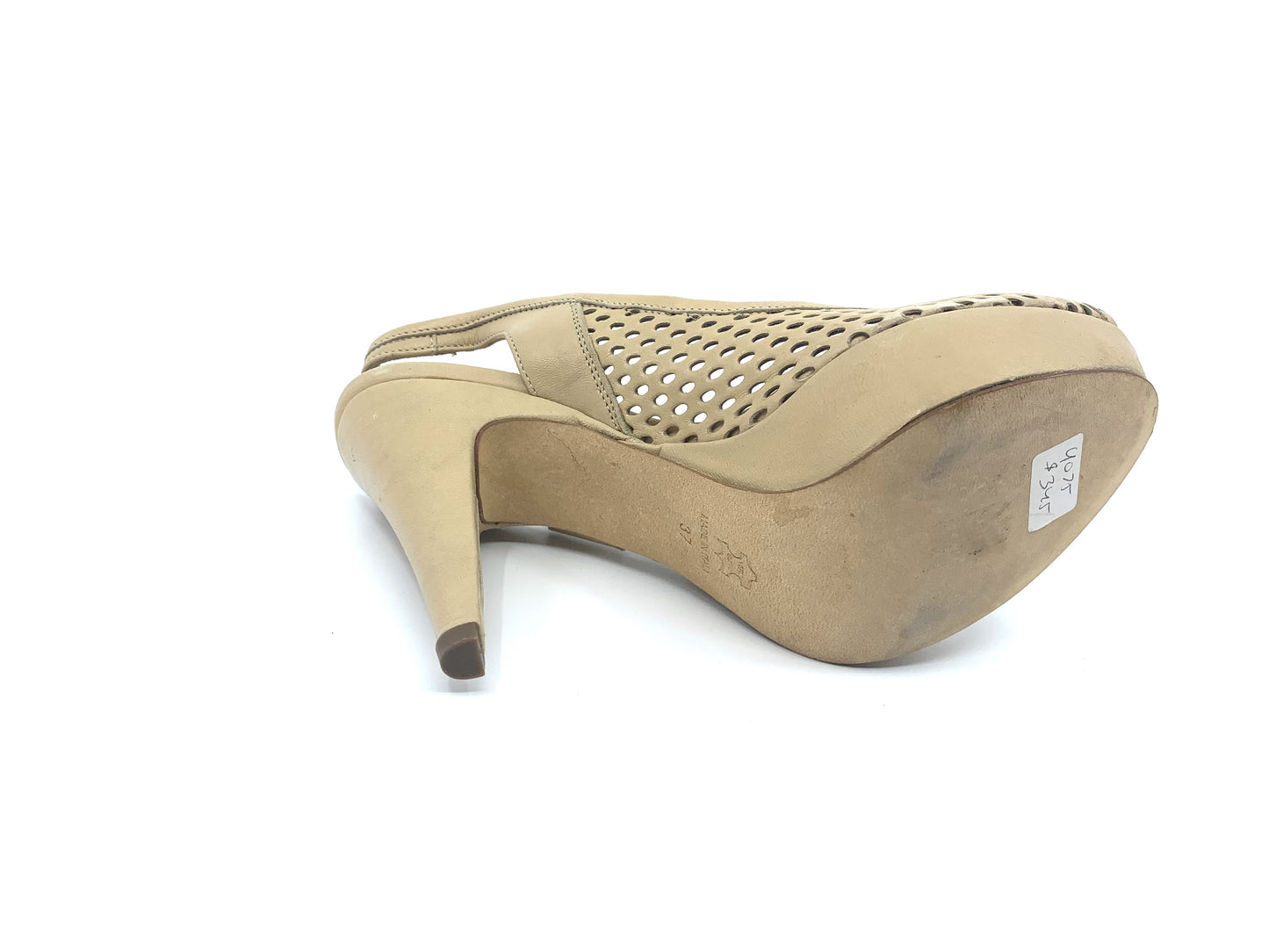 4075 Belfagor Nude Gastone Lucioli Slingback Pumps