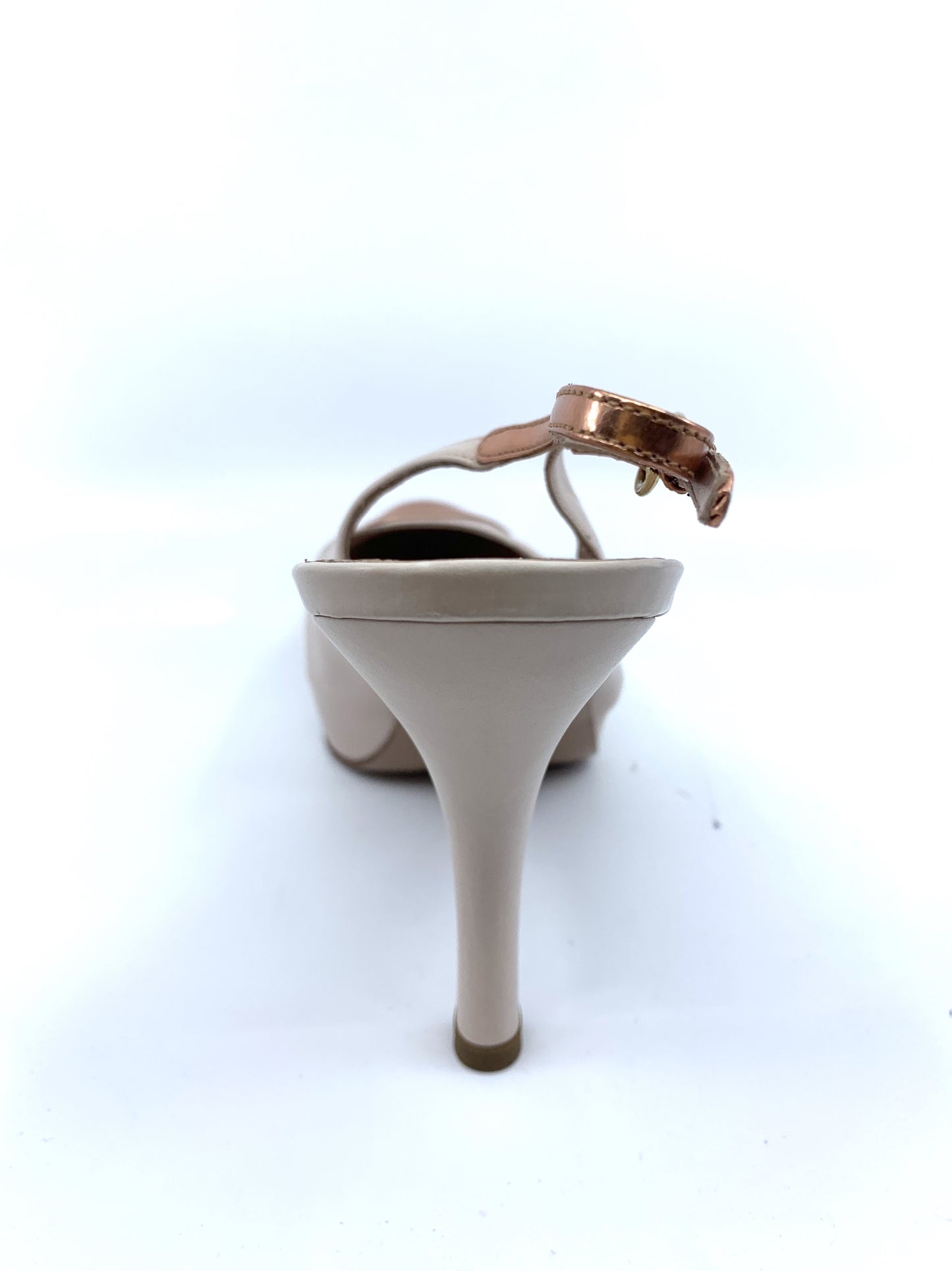 AB170 Luce Magnolia Baby Nude Leather Pura Lopez Slingback Pumps