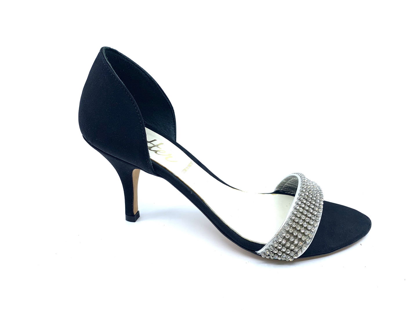 Caper Black Butter Sandal Pump