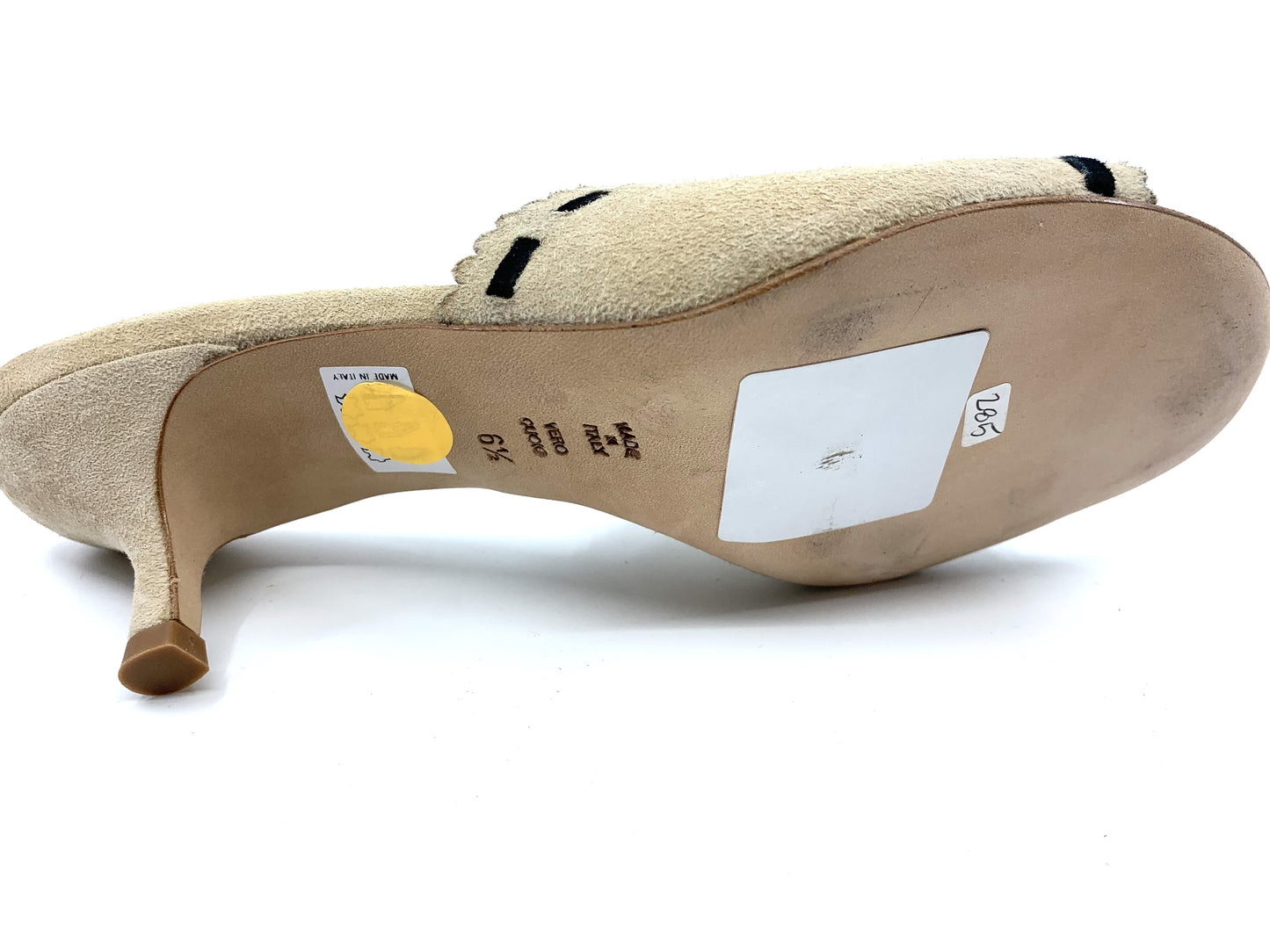 Pryce Tan Suede Butter Slide Sandals