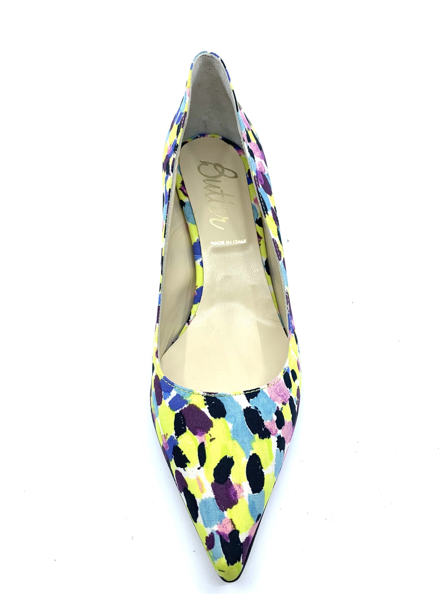 Peony Liberty Butter Fabric Pumps