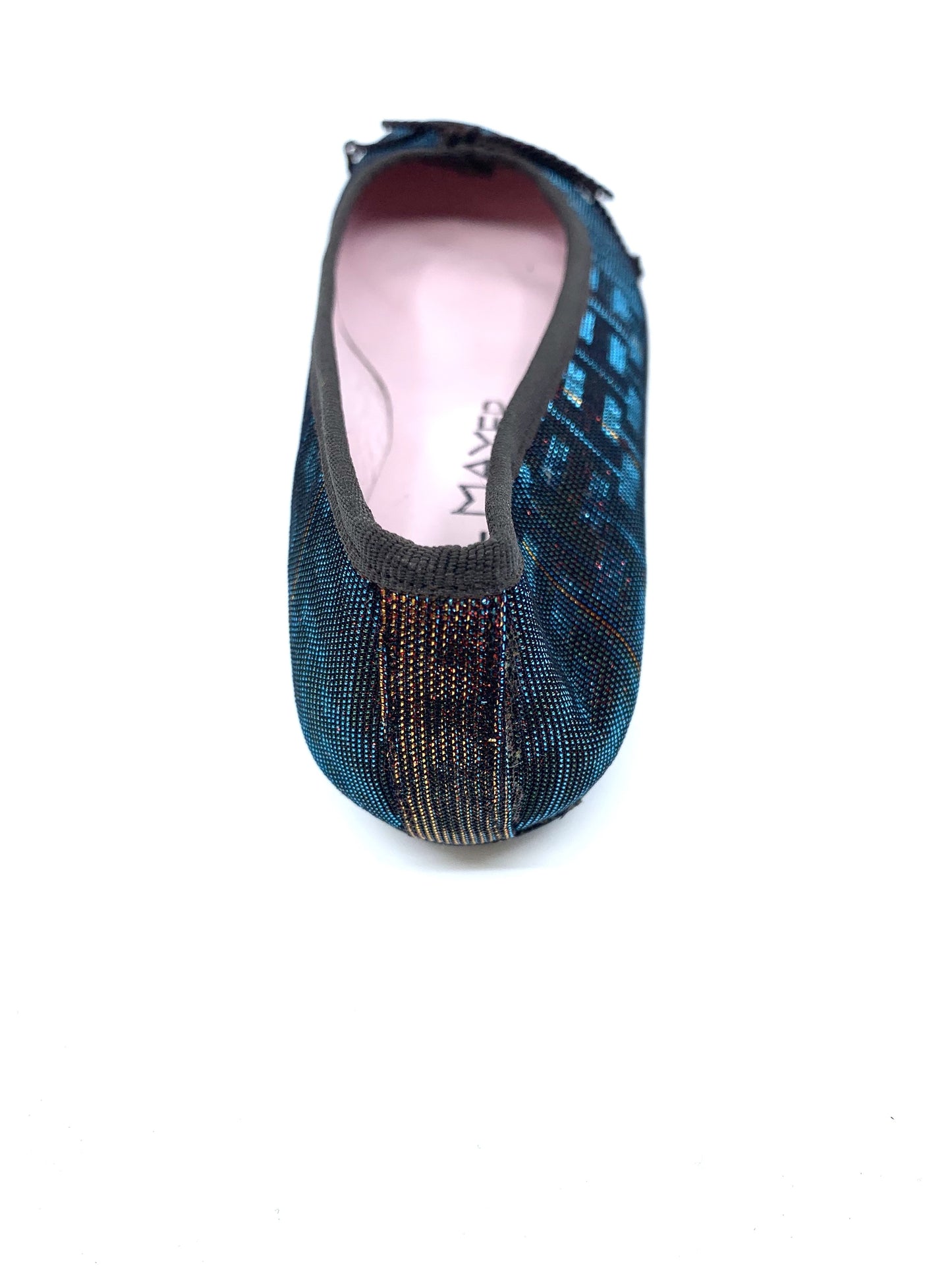 Country Irridescent Fabric Paul Mayer Ballet Flats
