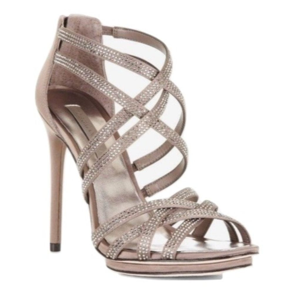 Fairfax Grey Dusk Satin BcgbMaxzaria Sandals