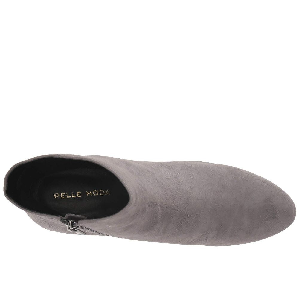 Umiko Steel Suede Pelle Moda Ankle Boots