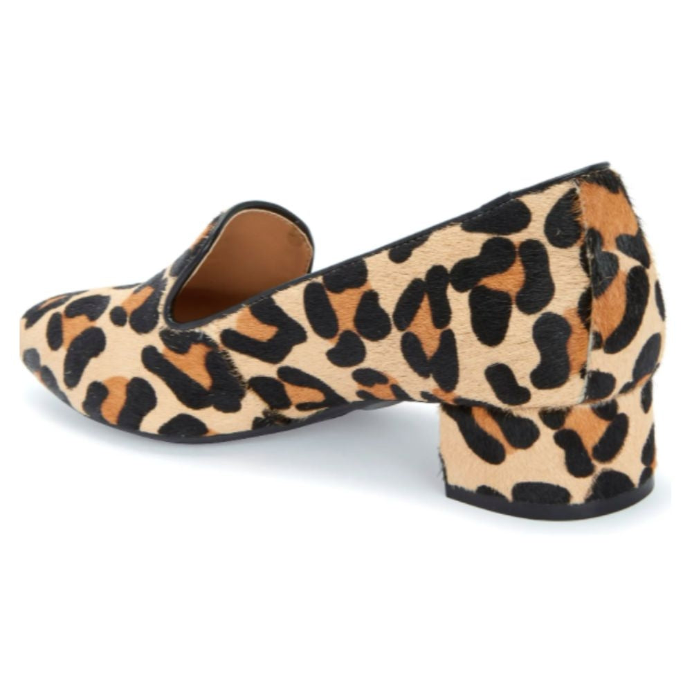Gwen Tan Leopard Haircalf Me Too Loafer