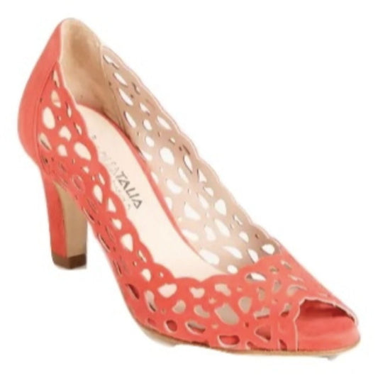 Pearl Coralie Suede Aquatalia Pumps