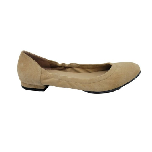 Maya Camel Suede Jon Josef Ballet Flats