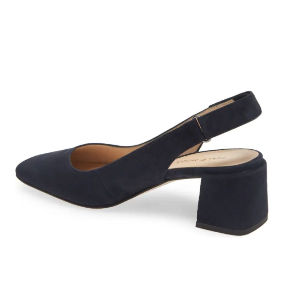 Alek Midnight Suede Pelle Moda Slingback Pumps