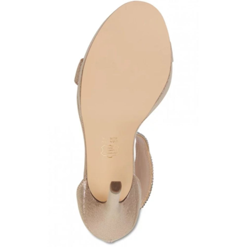 Fayth Taupe Reflective Nina Sandals