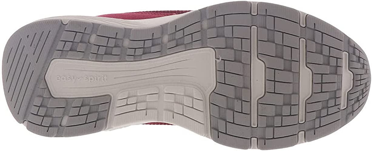 Skip Medium Red Fabric Easy Spirit Sneakers