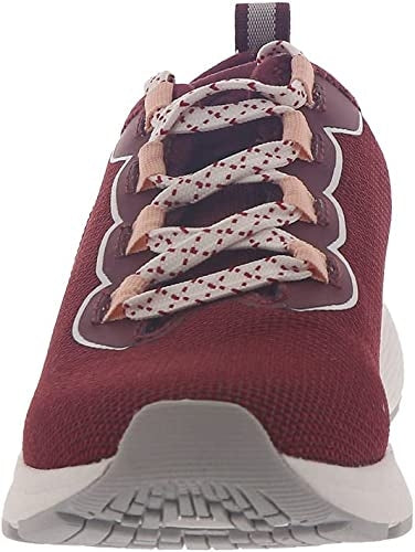 Skip Medium Red Fabric Easy Spirit Sneakers