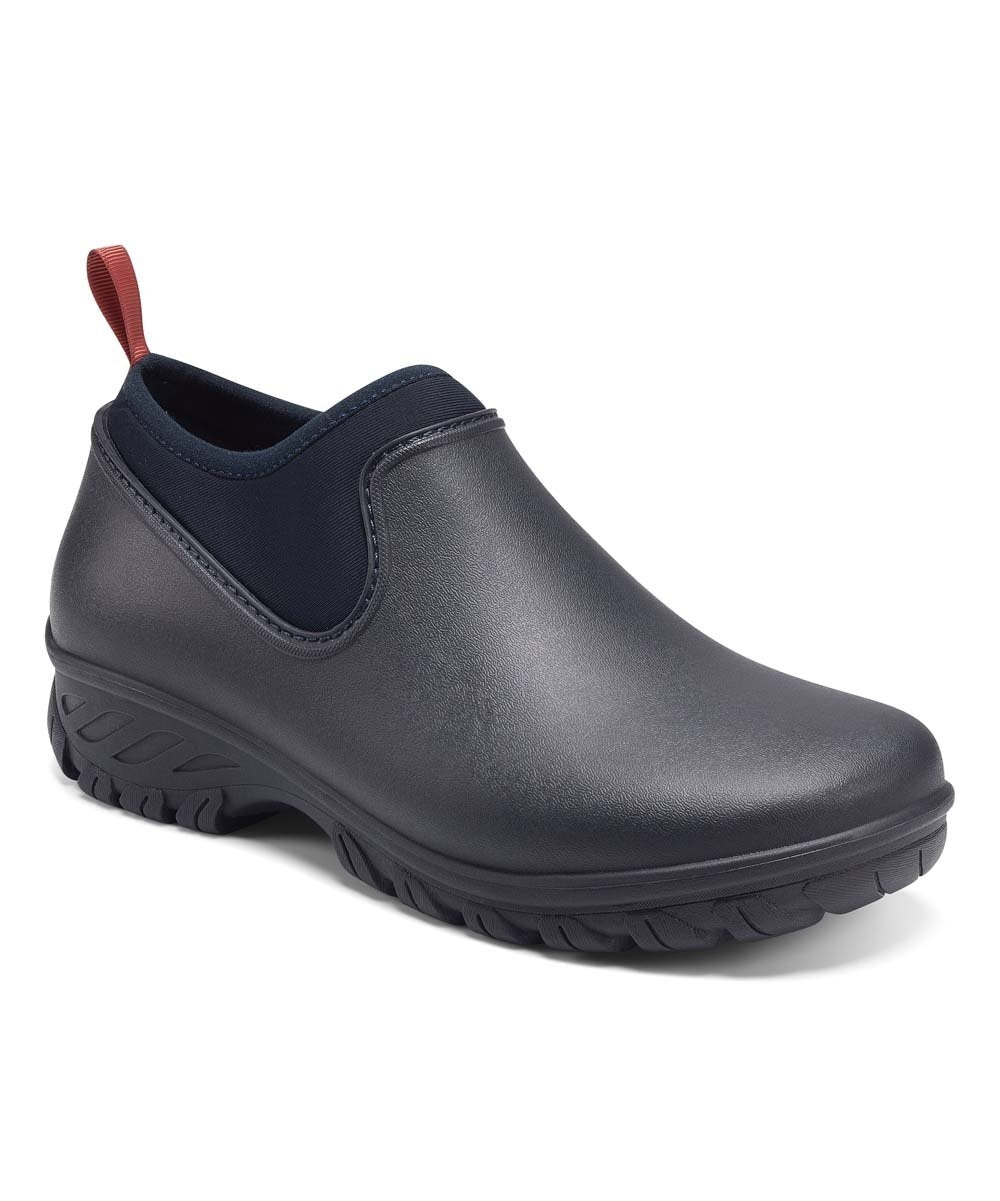 Cloudy Dark Blue Easy Spirit Rain Boots