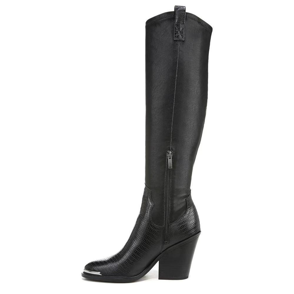 Glenice Black Franco Sarto Boots