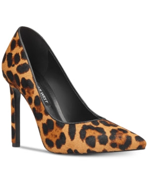 Tatiana Leopard PonyNine West Pumps