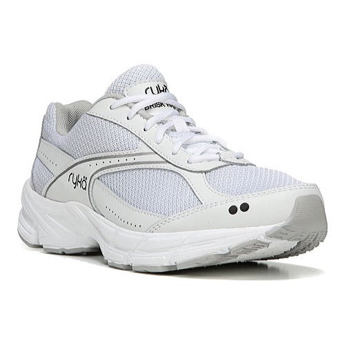 Brisk Walk White Silver Ryka Sneakers
