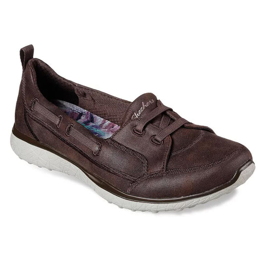23333 Microburst Dearest Womens Skechers Brown Athletic Shoes