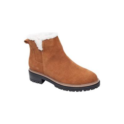 Miles Tan Suede Me Too Ankle Boots