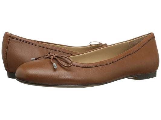 Grace Saddle Leather Naturalizer Ballet Flats