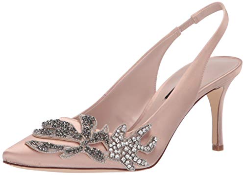 Mathias Light Natural Nine West Slingback Pumps