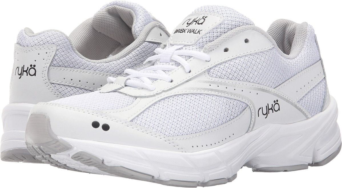 Devotion Plus White Silver Ryka Sneakers