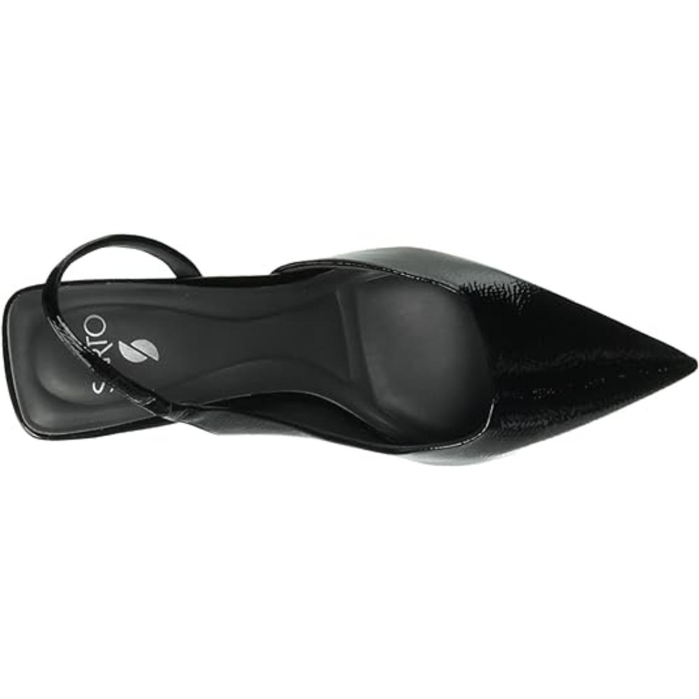 Arina Black Franco Sarto Slingback Pumps