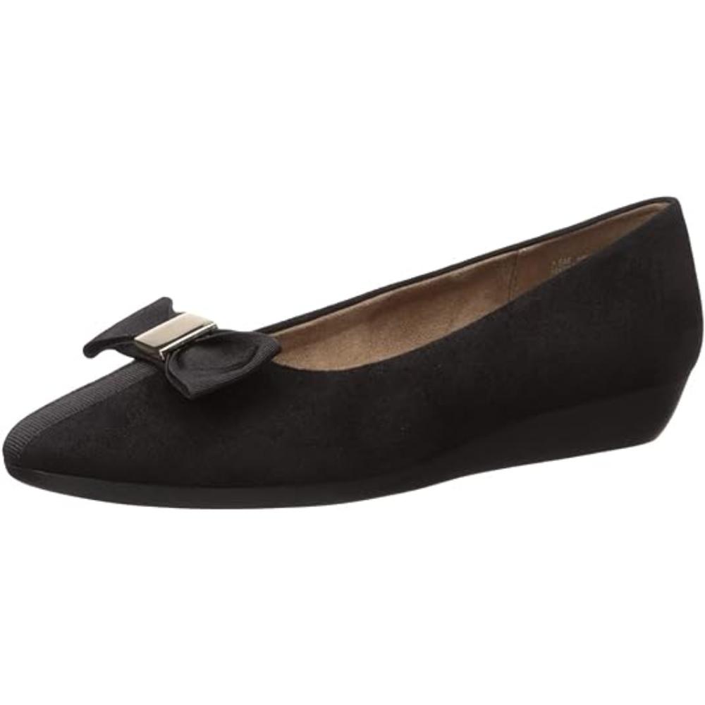 Archway Black Suede Aerosoles Flats