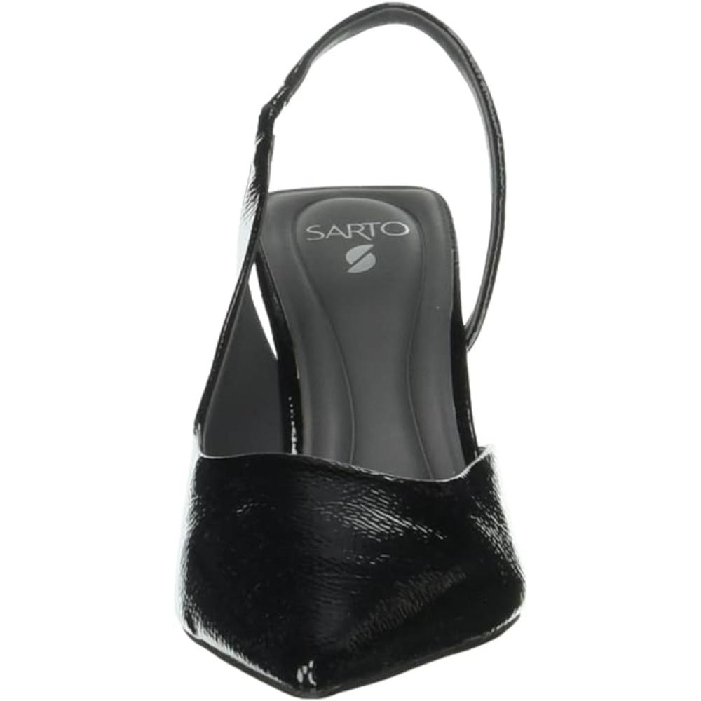 Arina Black Franco Sarto Slingback Pumps
