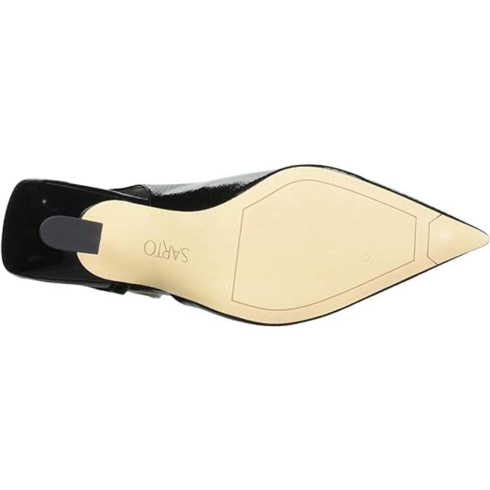 Arina Black Franco Sarto Slingback Pumps