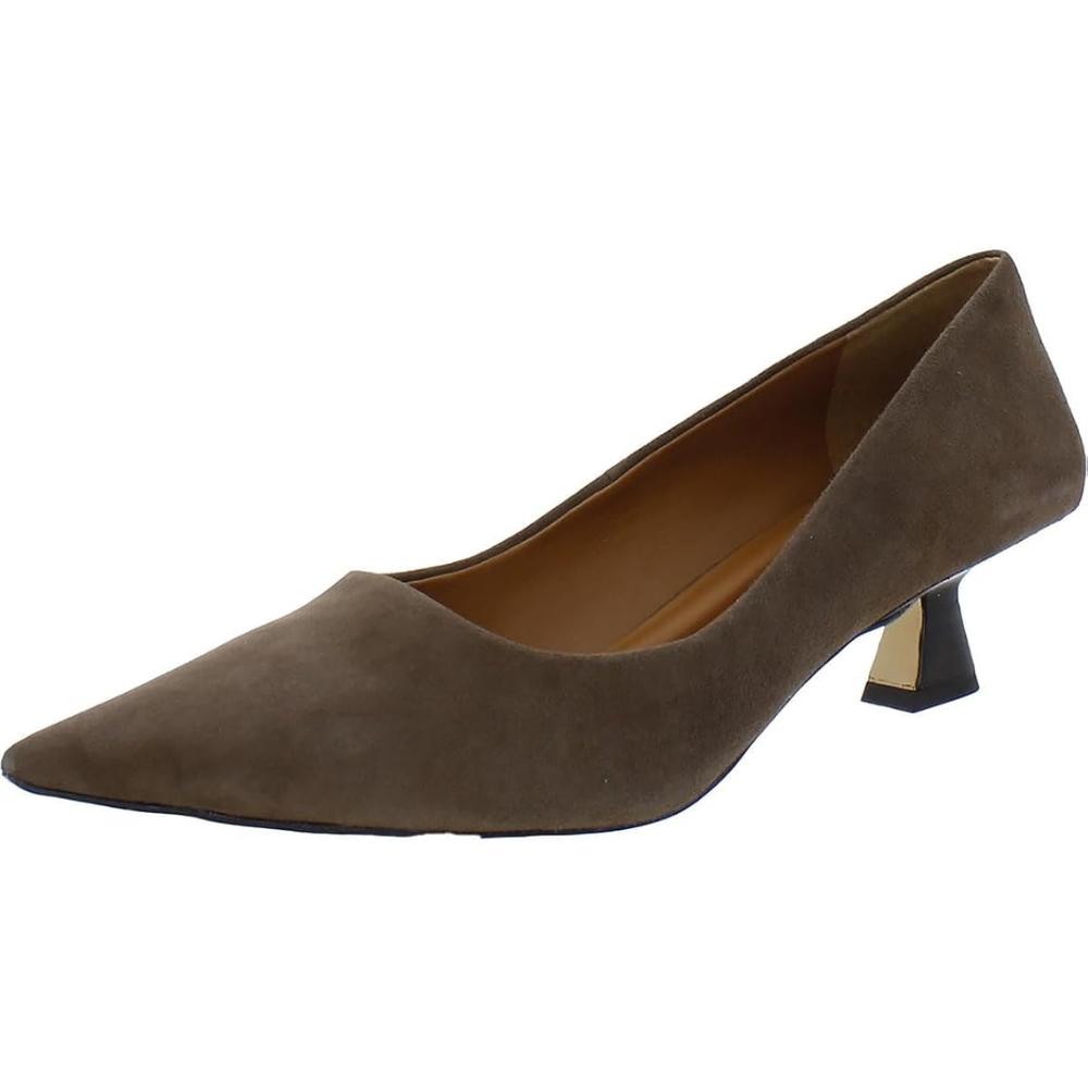 Diva Woodsmoke Suede Franco Sarto Pumps