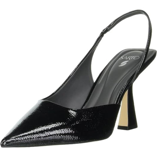 Arina Black Franco Sarto Slingback Pumps