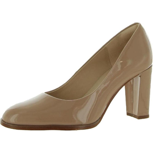 Clarks Kaylin Cara 2 Praline Nude Patent Leather Pumps