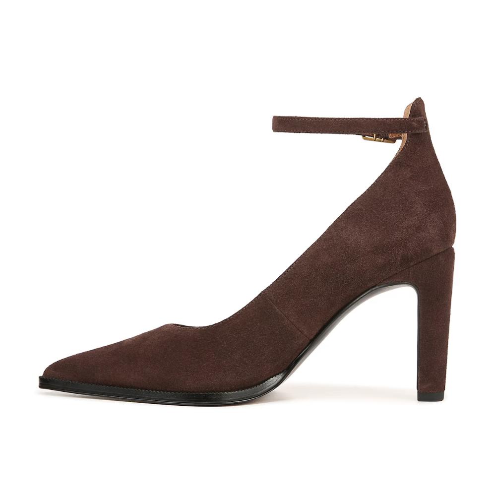 Adeja Brown Leather Franco Sarto Pumps