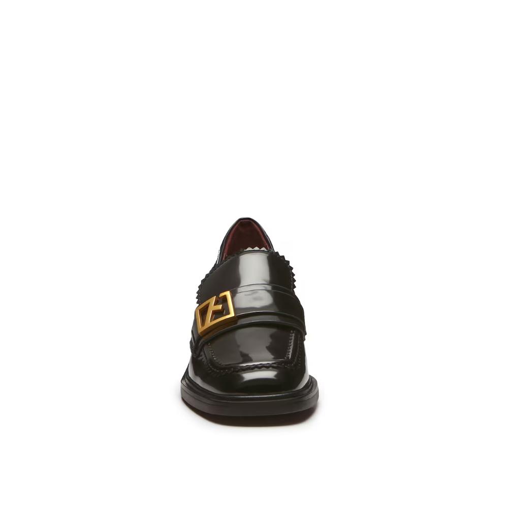 Gloria Black Patent Franco Sarto Loafer