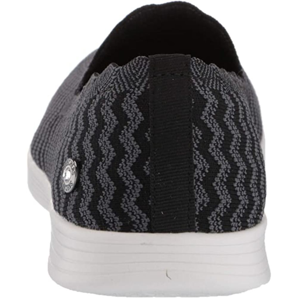 On the Go Capri Wavy Black Gray 136246 Skechers Slip On Flats