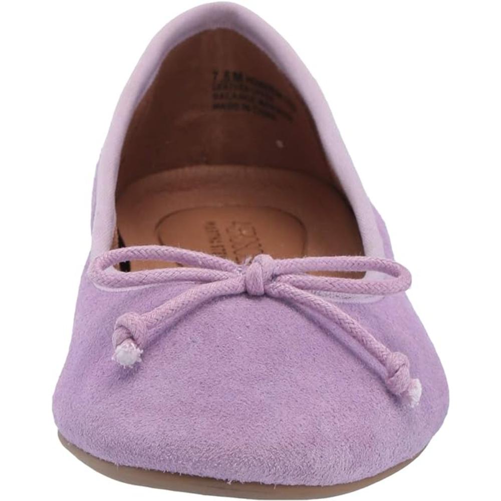 Homerun Light Purple Suede Aerosoles Ballet Flats