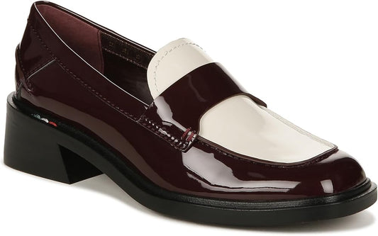 Gabriella Cordovan Patent Leather Franco Sarto Loafers