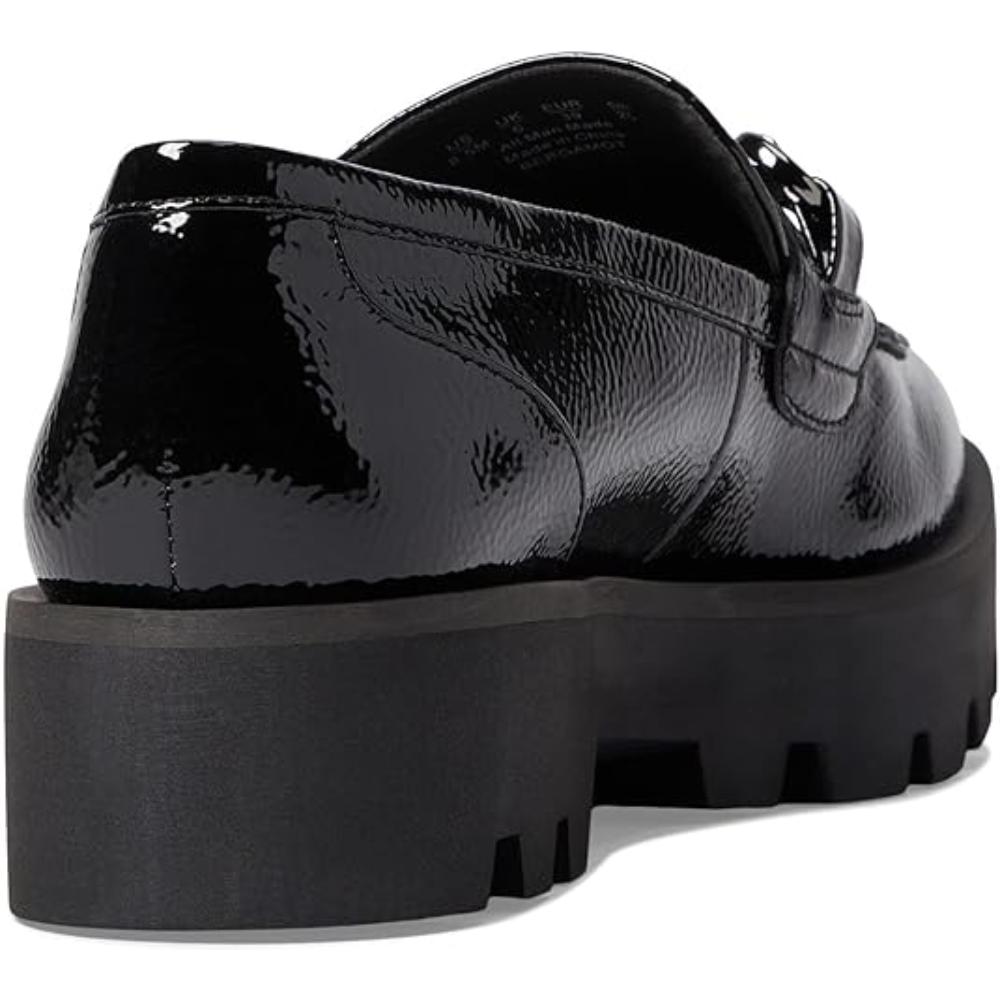 Bergamot Black Patent Franco Sarto Loafers