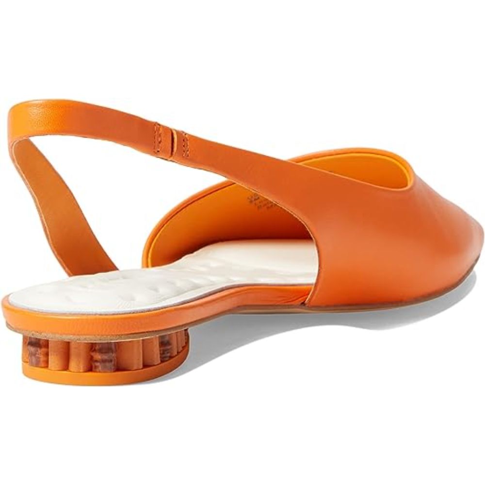 Riva Mandarin Leather Franco Sarto Slingback Flats