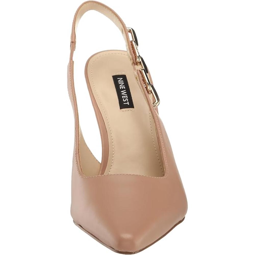 Veroni Light Natural Nine West Slingback Pumps