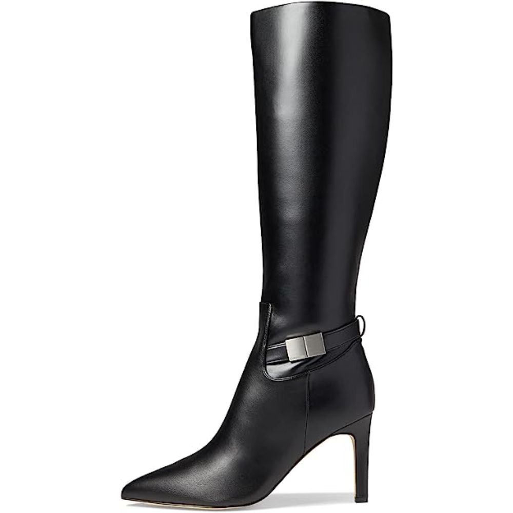 Jeora Black Calvin Klein Dress Heeled Boots