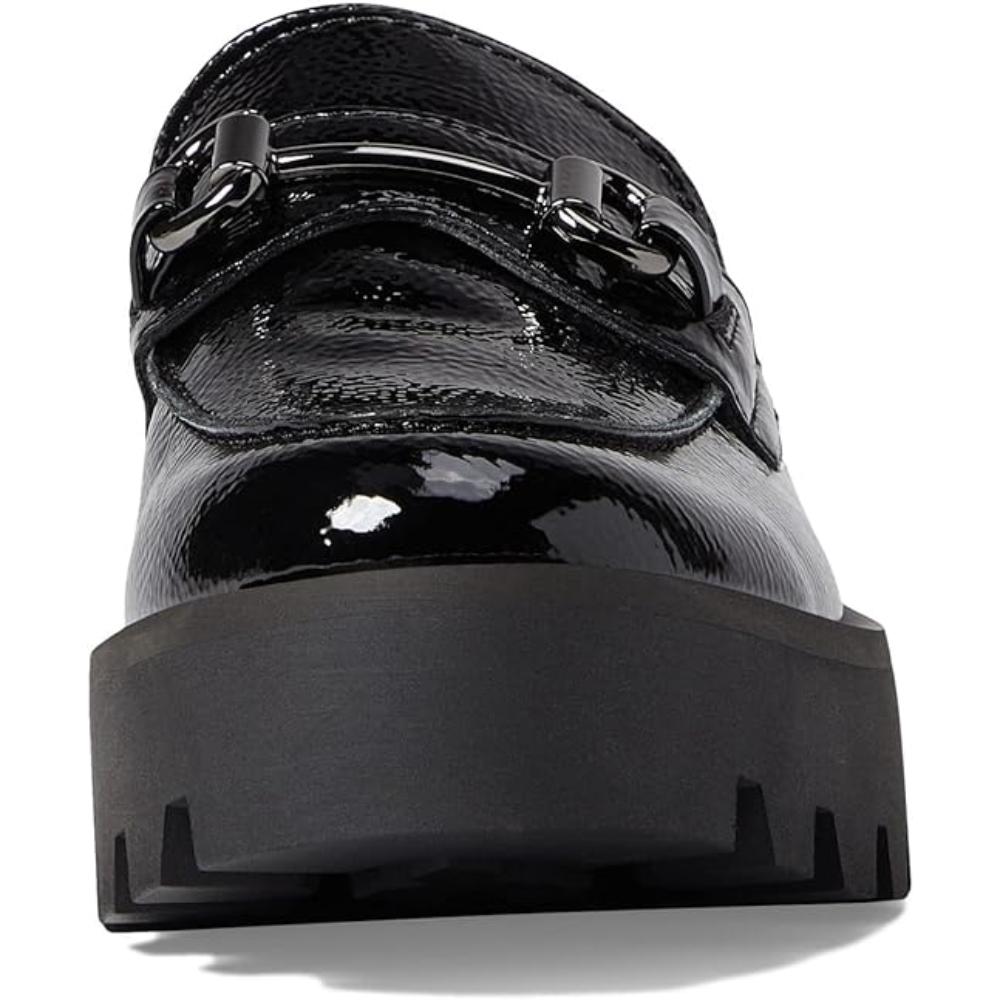 Bergamot Black Patent Franco Sarto Loafers