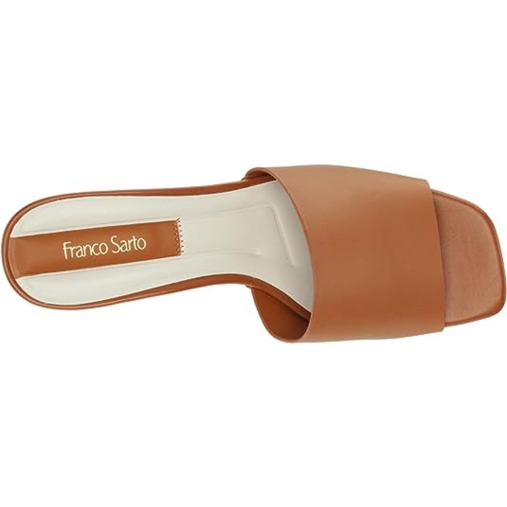 Damara Tan Leather Franco Sarto Sandals