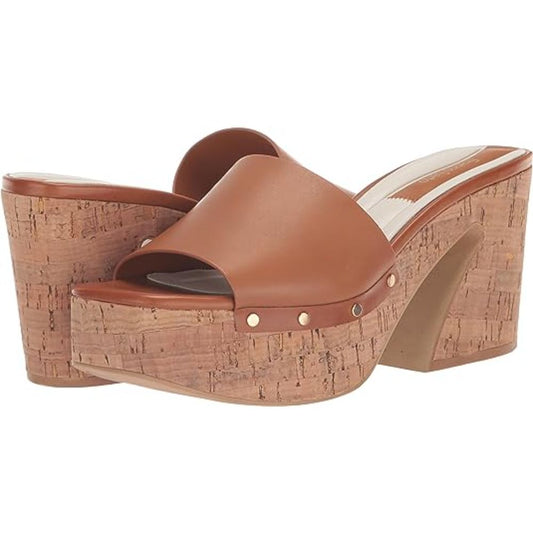 Damara Tan Leather Franco Sarto Sandals