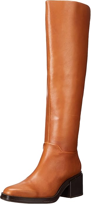 Dorica Cognac Leather Franco Sarto Boots