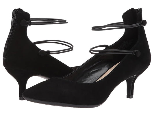 Nala9x Black Suede Nine West Pumps