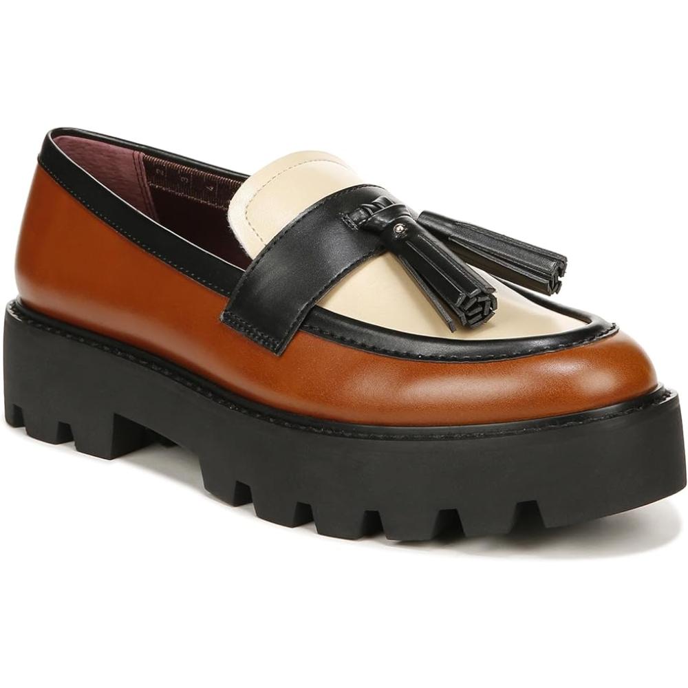Balinna Biscuit Faux Leather Franco Sarto Loafers