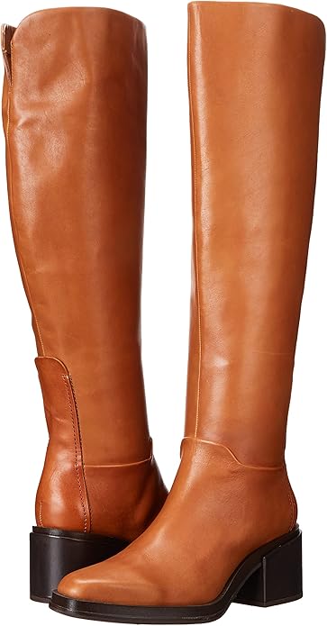 Dorica Cognac Leather Franco Sarto Boots