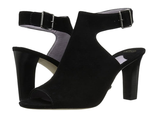 Brianna Black Suede Johnston and Murphy Sandals